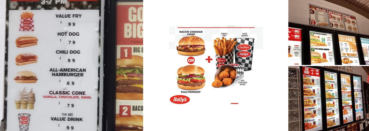 Checkers Menu