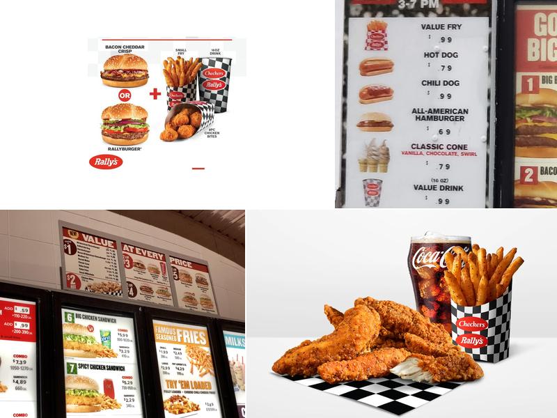 Checkers Menu