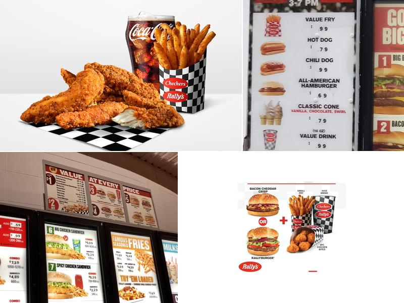Checkers Menu