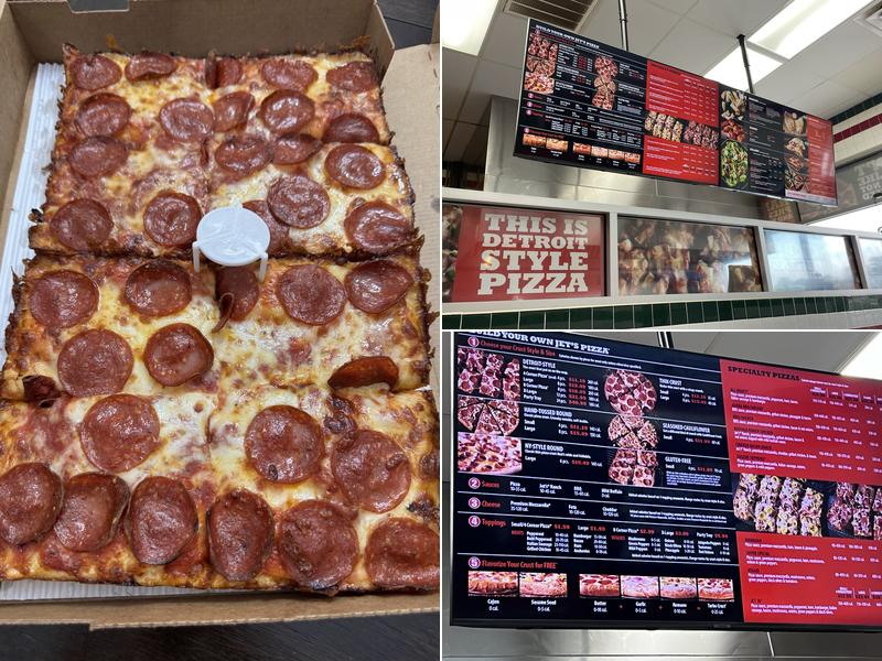 Jet's Pizza Menu