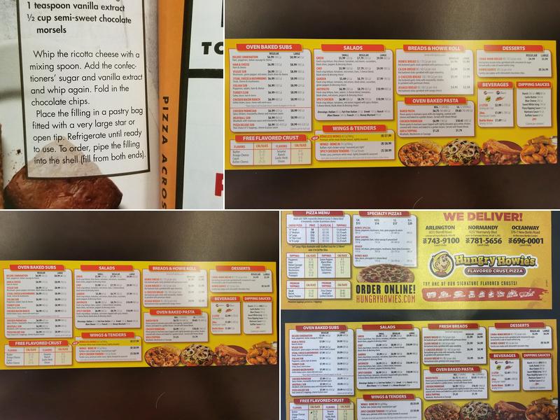 Hungry Howie's Pizza & Subs Menu