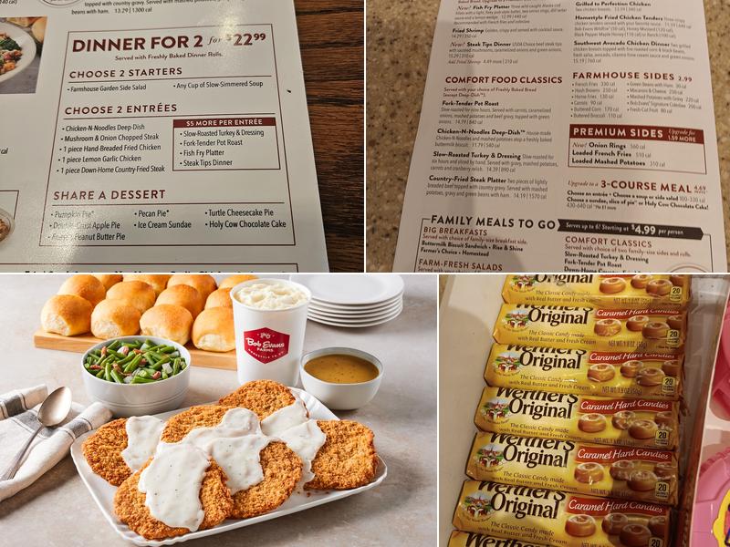 Bob Evans Menu