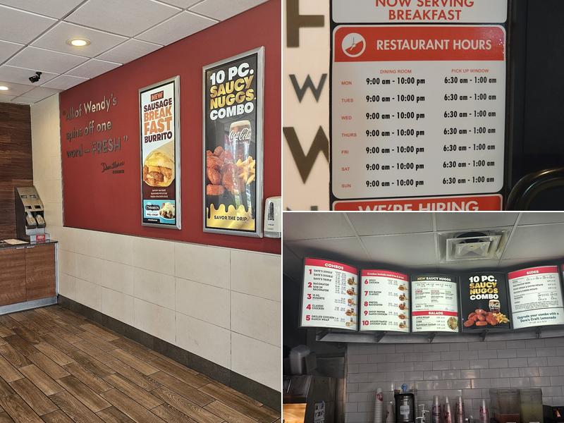 Wendy's Menu