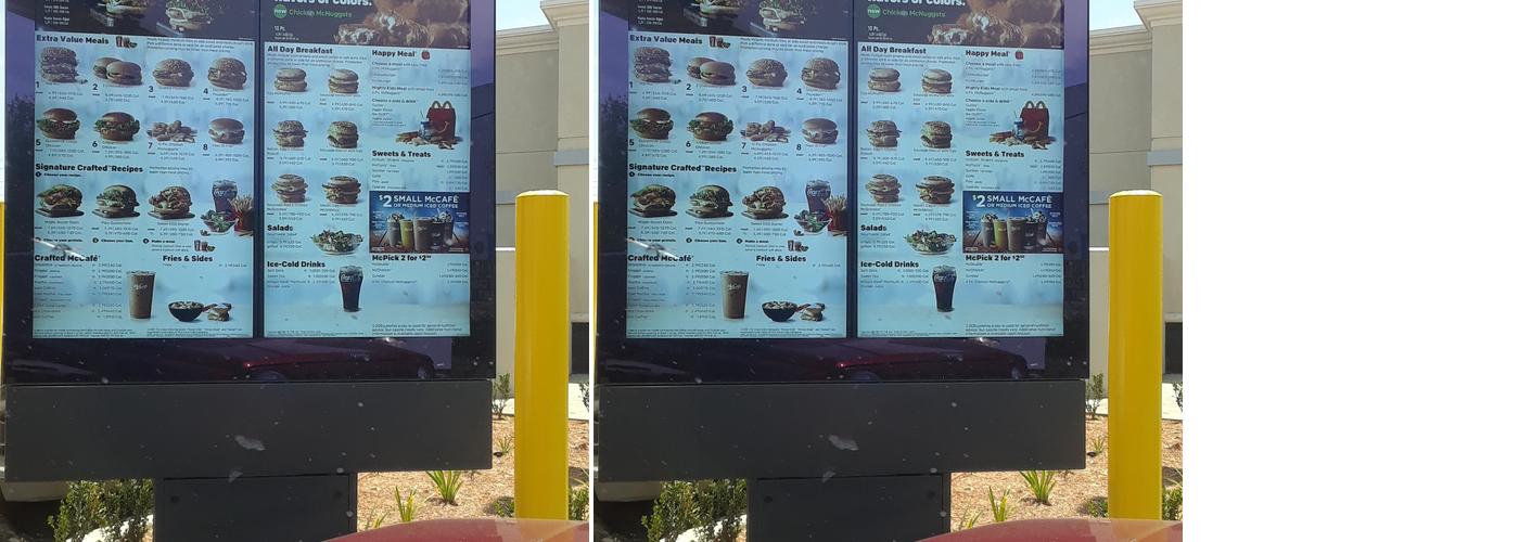 McDonald's Menu
