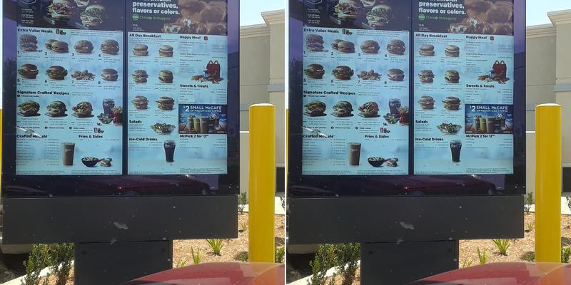McDonald's Menu