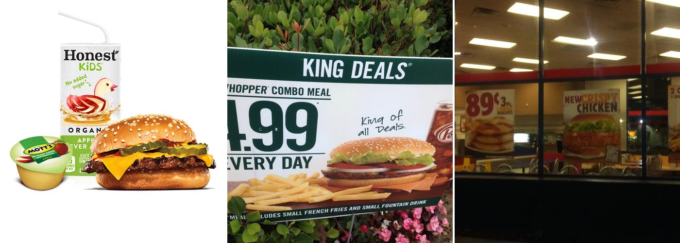 Burger King Menu