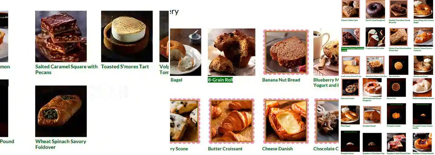 Starbucks Coffee Company Menu