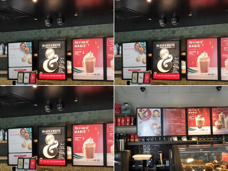 Starbucks Menu