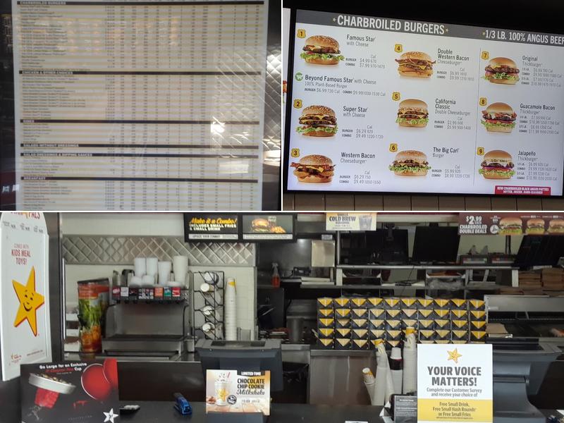 Carl’s Jr. Menu
