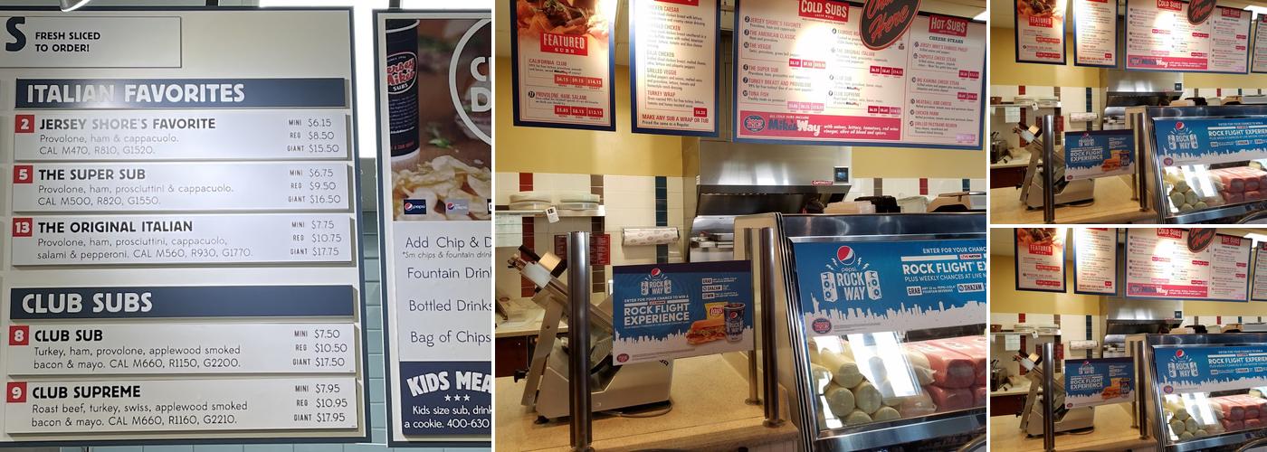 Jersey Mike's Subs Menu