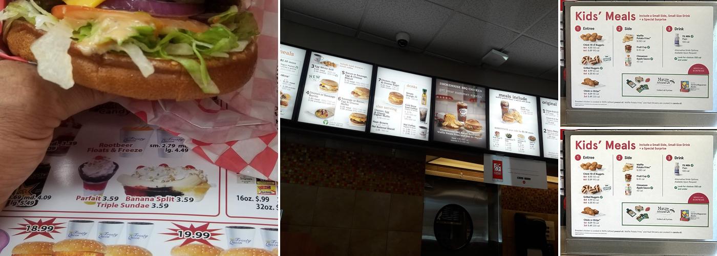 Chick-fil-A Menu