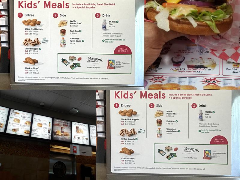 Chick-fil-A Menu