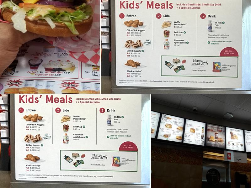 Chick-fil-A Menu