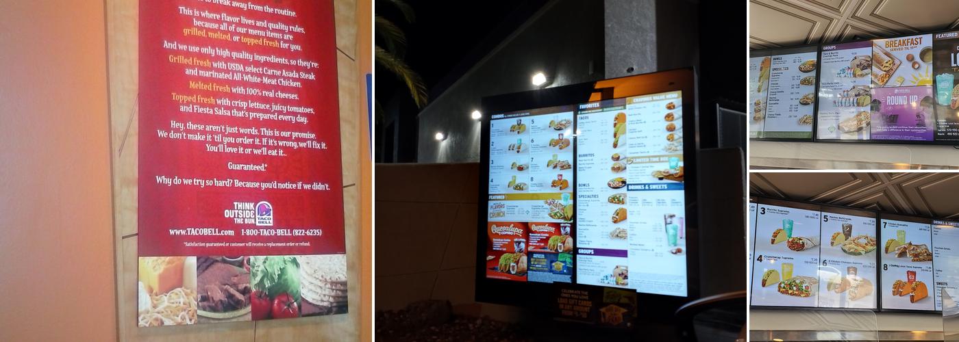 Taco Bell Menu
