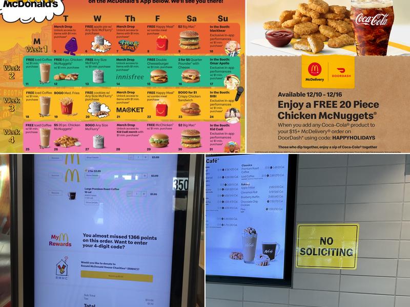 McDonald's Menu