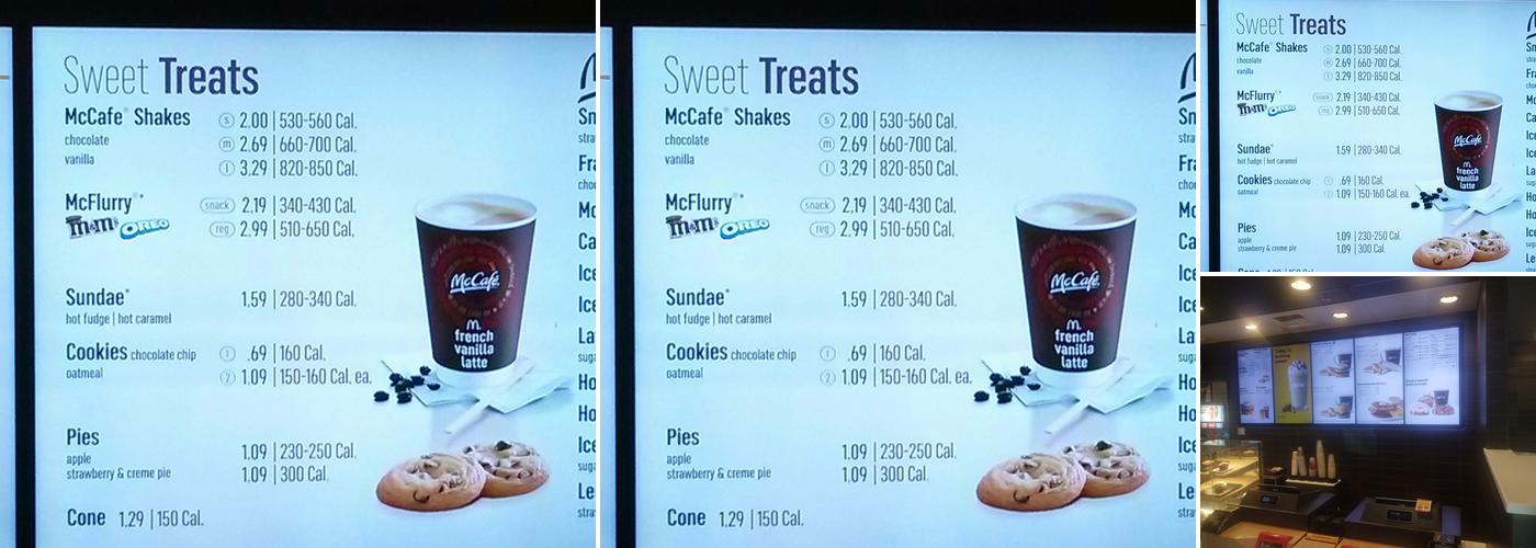 McDonald's Menu