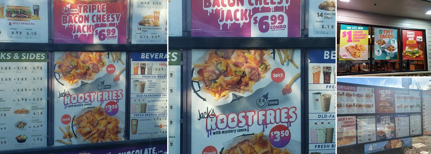 Jack In The Box Menu