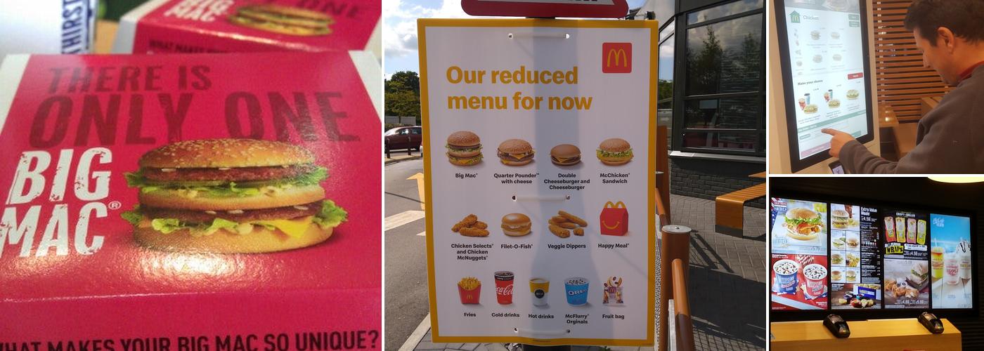 McDonald's Menu