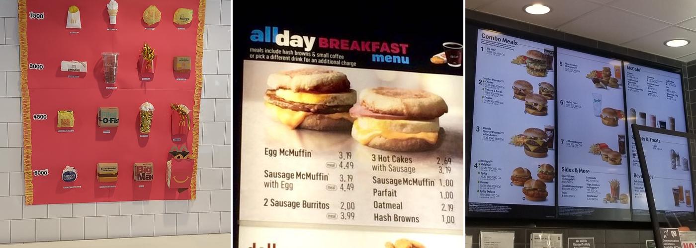 McDonald's Menu
