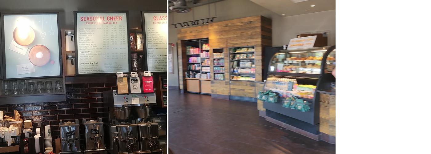 Starbucks Coffee Company Menu