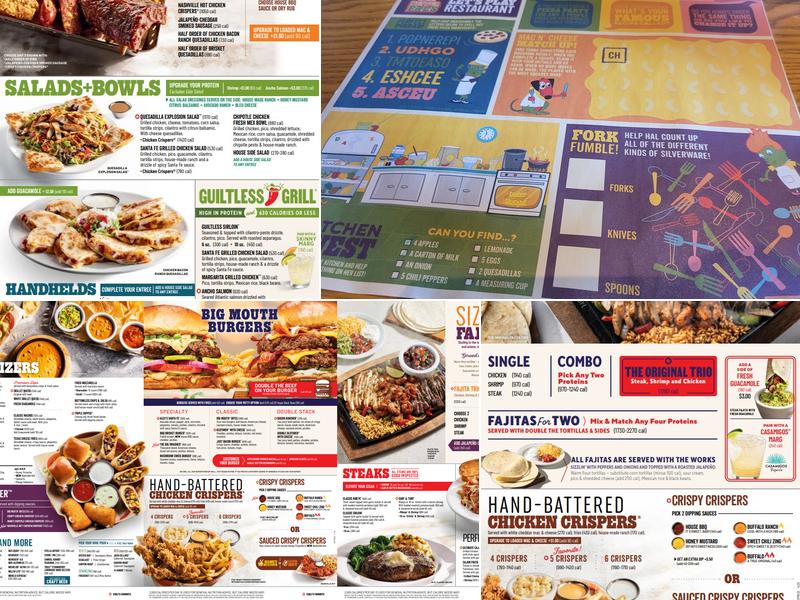 Chili's Grill & Bar Menu