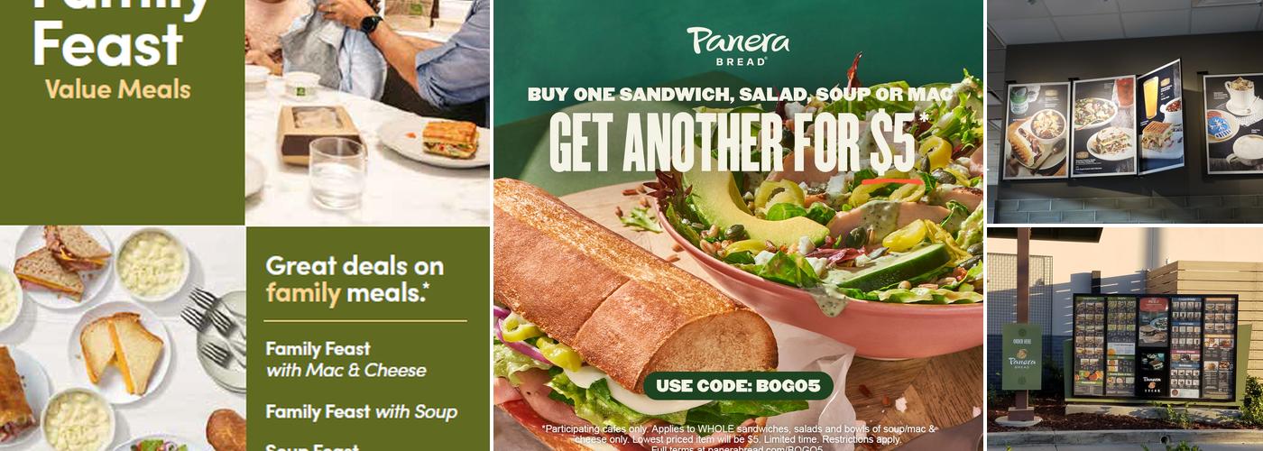 Panera Bread Menu