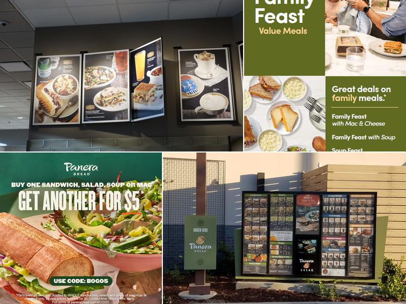 Panera Bread Menu