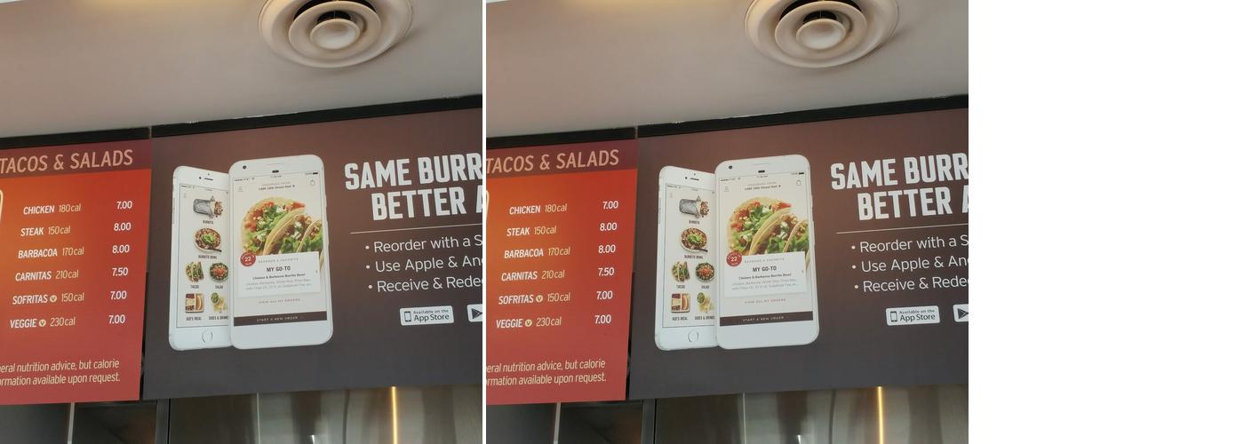 Chipotle Mexican Grill Menu