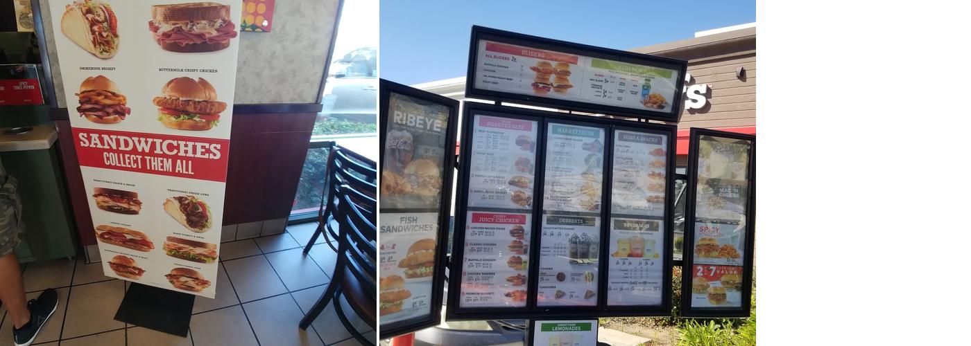 Arby's Menu
