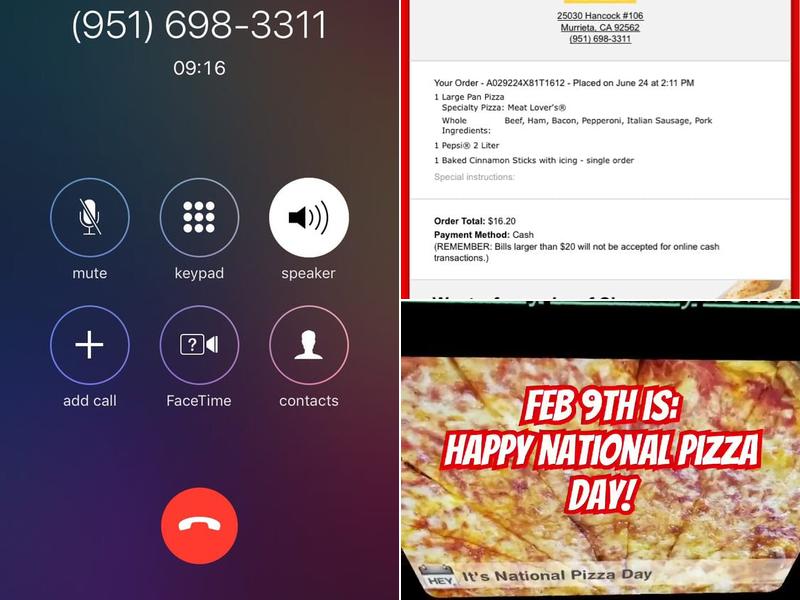 Pizza Hut Menu