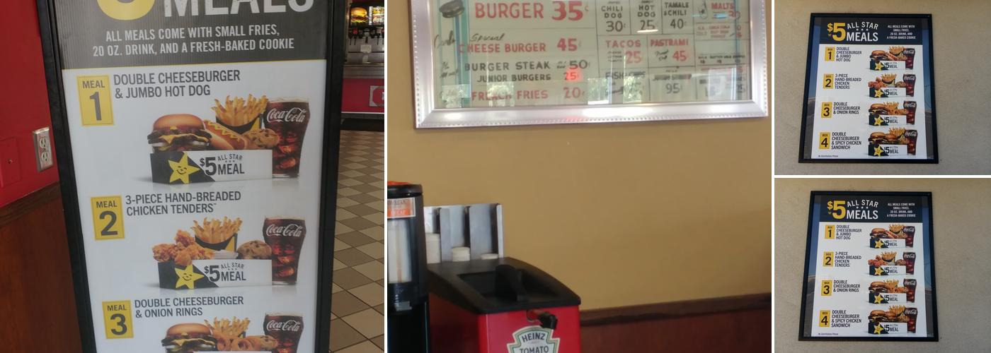 Carl’s Jr. Menu