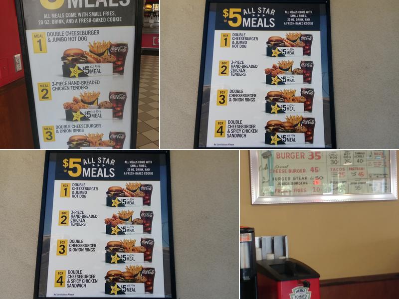 Carl’s Jr. Menu