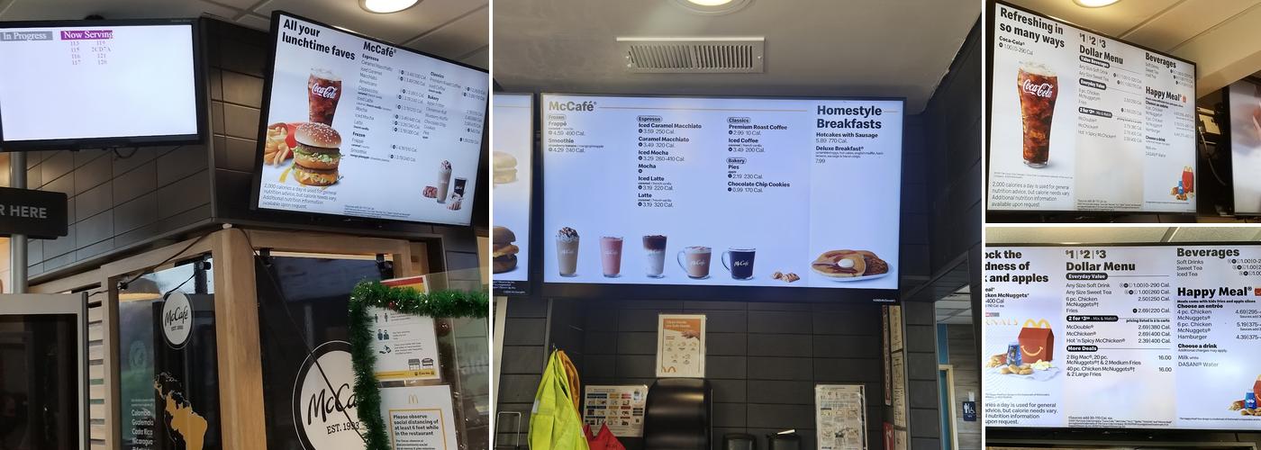 McDonald's Menu