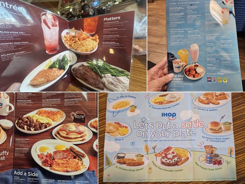 IHOP Menu