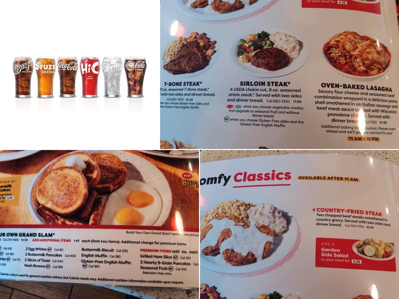 Denny's Menu