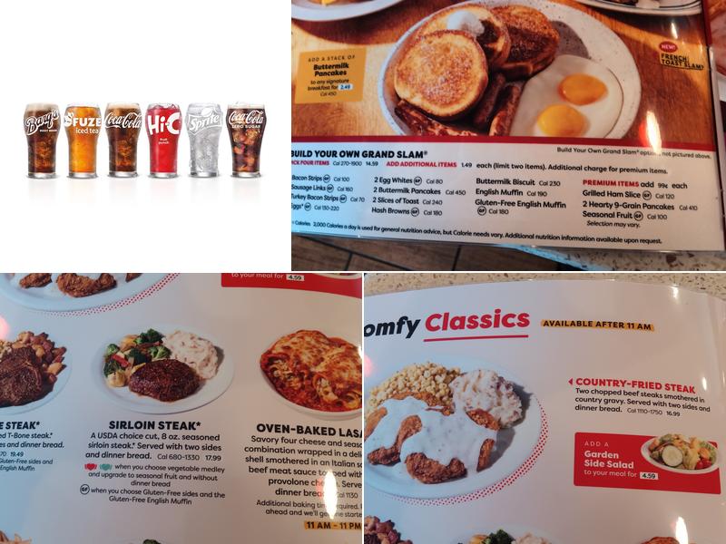 Denny's Menu