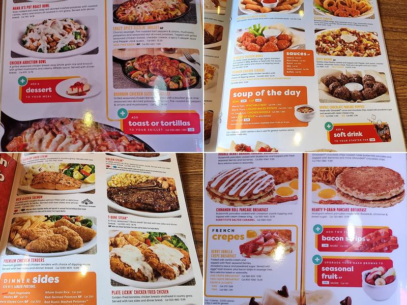 Denny's Menu