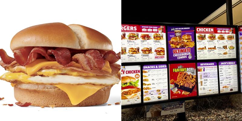 Jack In The Box Menu