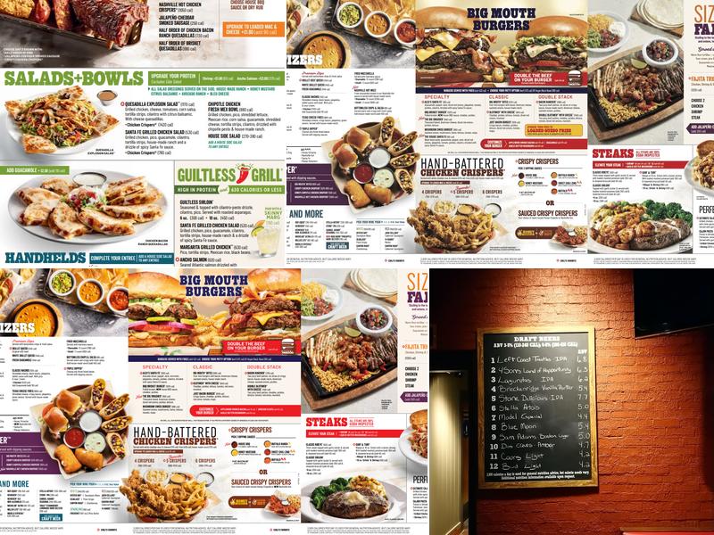 Chili's Grill & Bar Menu