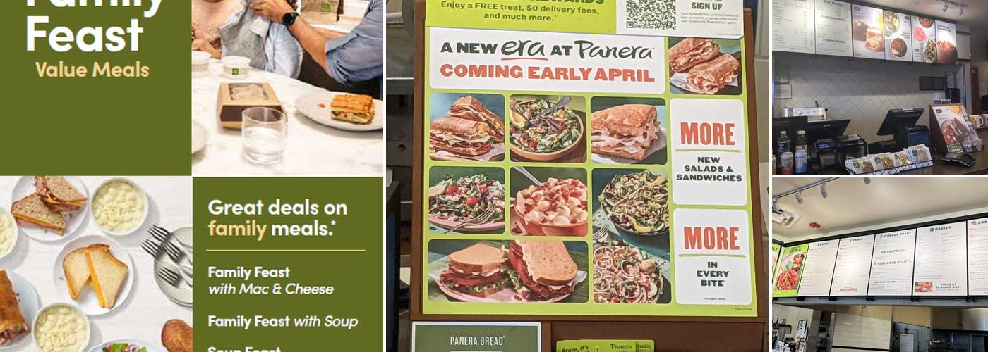 Panera Bread Menu