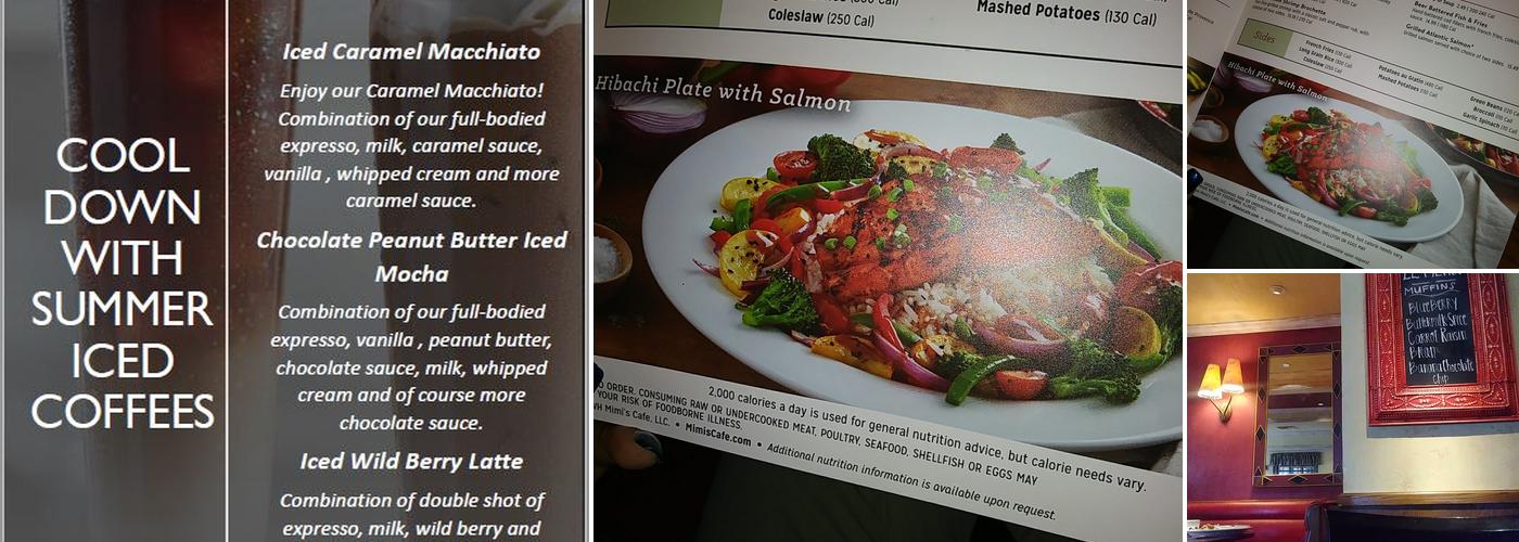 Mimi's Cafe Menu