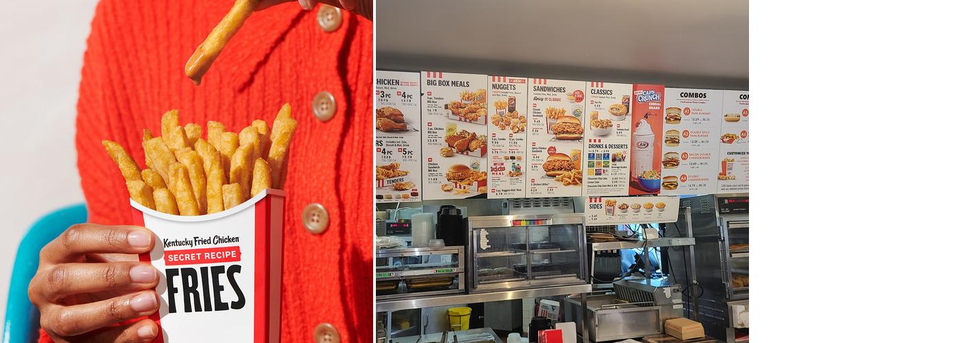KFC Menu