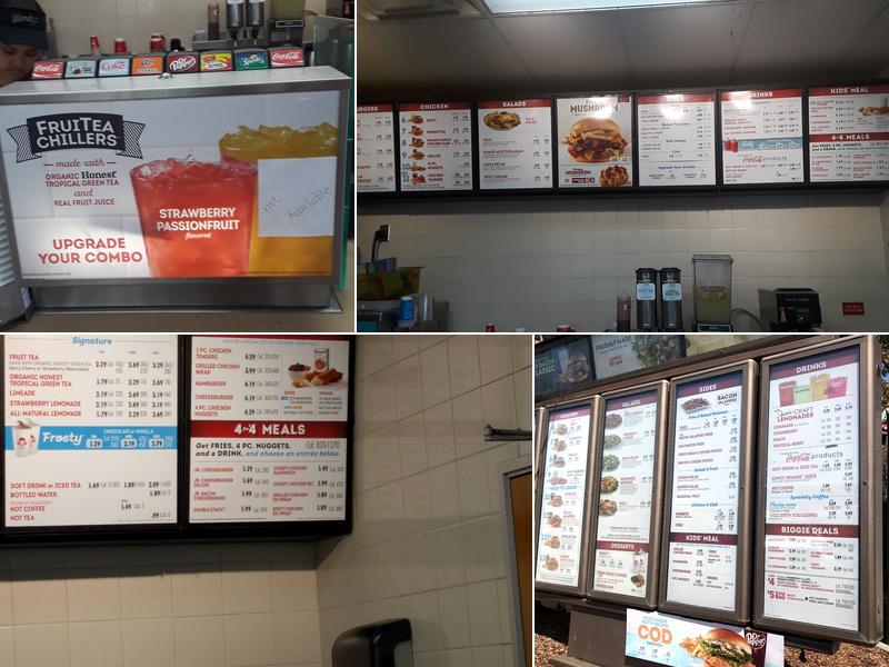 Wendy's Menu