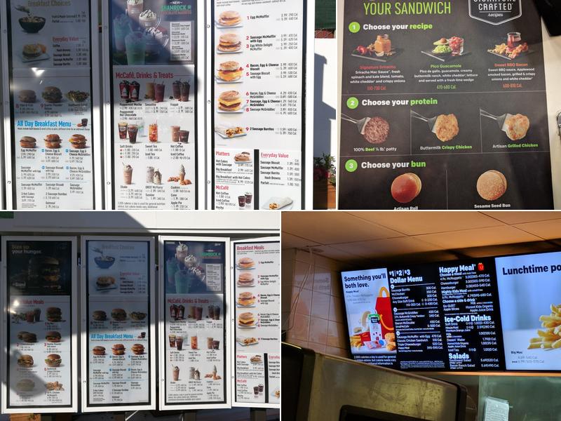 McDonald's Menu