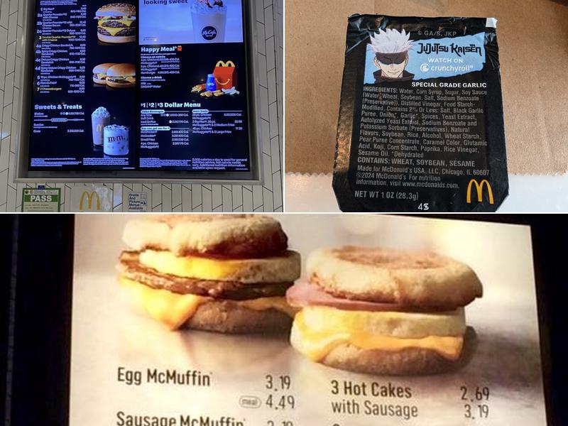 McDonald's Menu