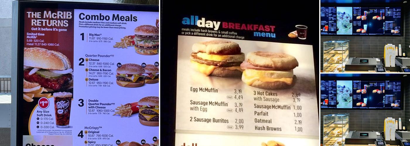 McDonald's Menu