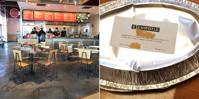 Chipotle Mexican Grill Menu