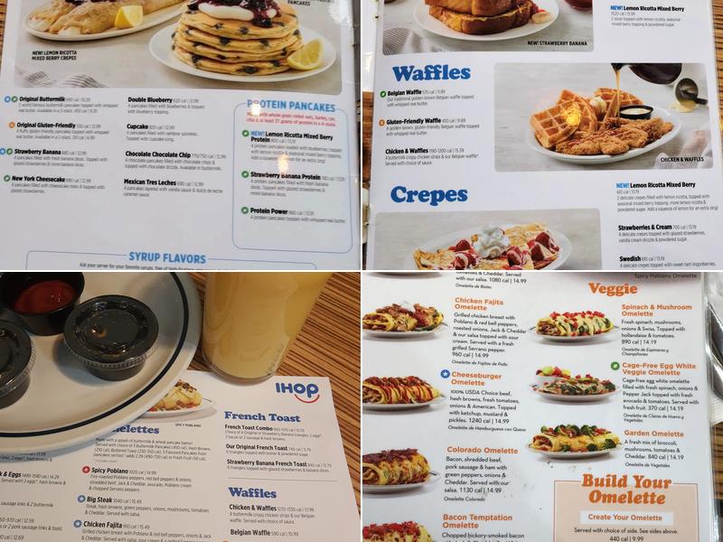 IHOP Menu