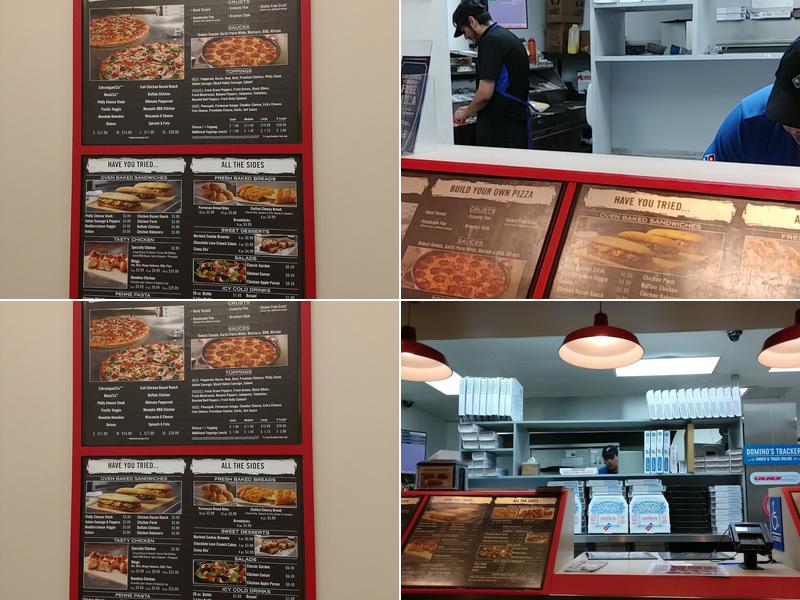 Domino's Pizza Menu