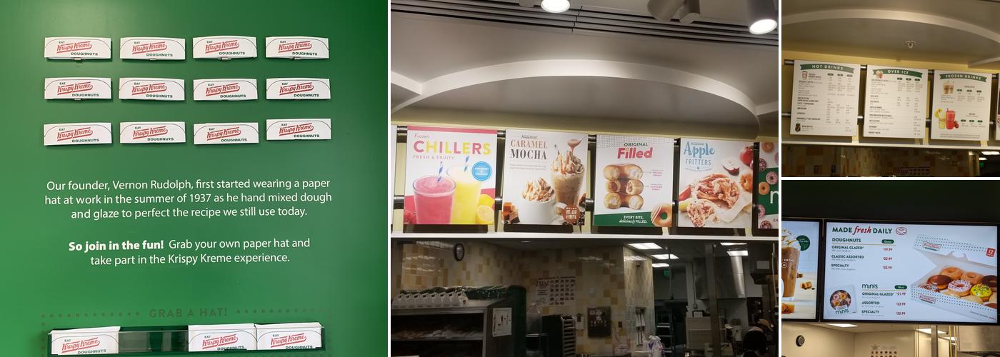 Krispy Kreme Menu
